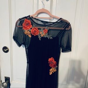 Black summer Dress size Large
